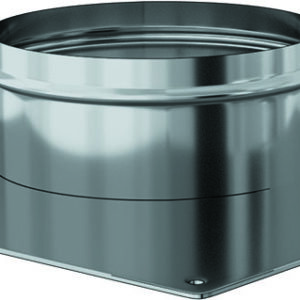 PLAQUE D'ETANCHEITE INOX 350X350 ?100-110