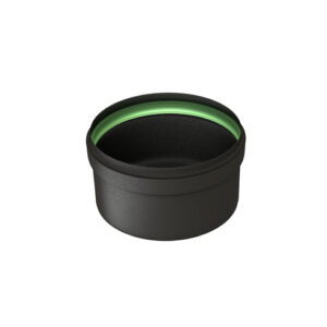 TAMPON NOIR MAT D.100 + JOINT VITON