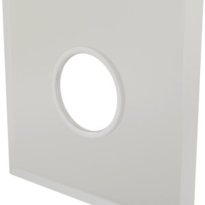 PLAQUE MURAL BLANC INT. ISOTEN + JOINT d.130 ext.