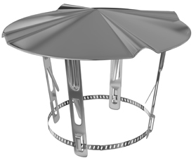 CHAPEAU CHINOIS INOX Nø3 153/180