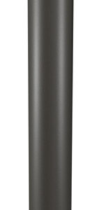 TUYAU NOIR MAT 100 CM 125