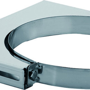 COLLIER SUPPORT MURAL EXT?RIEUR ? 130 x1,5 mm ACCESSOIRES INOX 304 2R