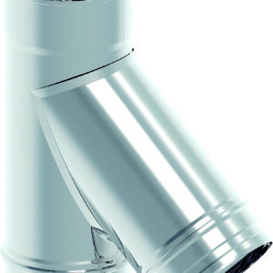 T? 135? ? 100x0,4 mm PIQUAGE M?LE ? 100 SIMPLE PAROI INOX 304 2R