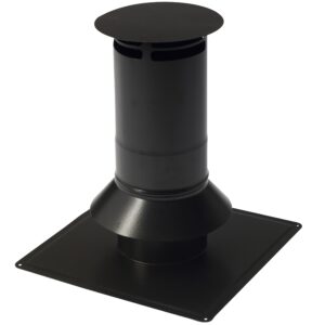 TERMINAL C9 INOX (Noir) ø100mm