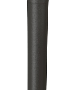 TUYAU   50CM NOIR MAT D.100 + JOINT VITON