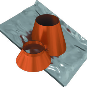 SOLIN INOX 30° A 45° BRUN BIOTEN + COLLET 150