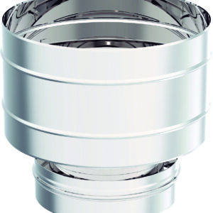 CHAPEAU ANTIREFOULEUR ? 200 x0,4 mm DOUBLE PAROI INOX 316L/304 2R